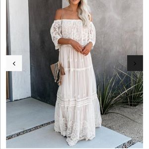 Vici flower child maxi dress